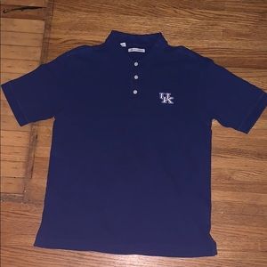 Vintage Blue University of Kentucky Polo